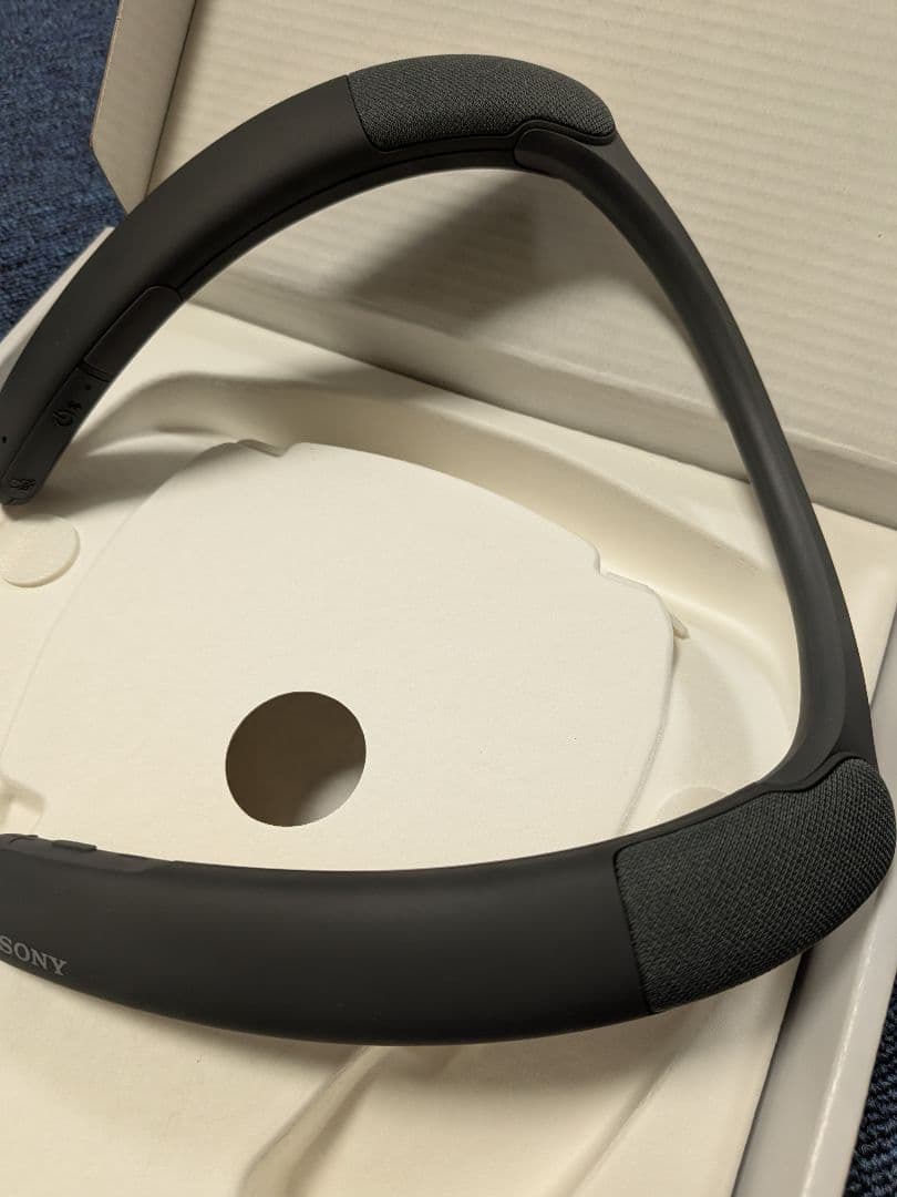 SONY ワイヤレスネックバンドスピーカー BK
