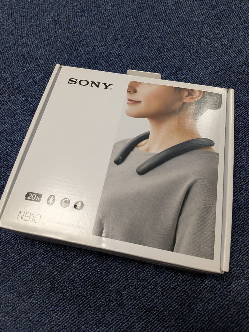 SONY ワイヤレスネックバンドスピーカー BK