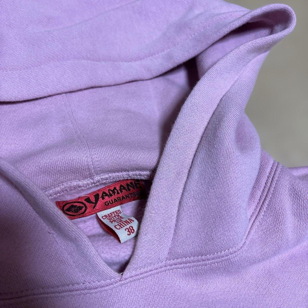 Evisu ピンク パーカー Y2K 短丈 カモメ刺繍