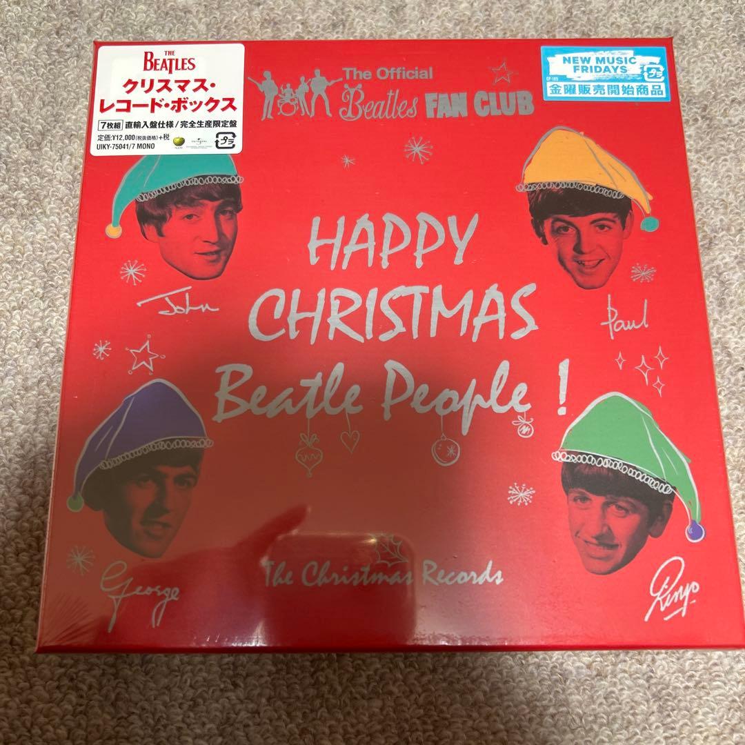ビートルズ クリスマス・レコード・ボックス 7インチ