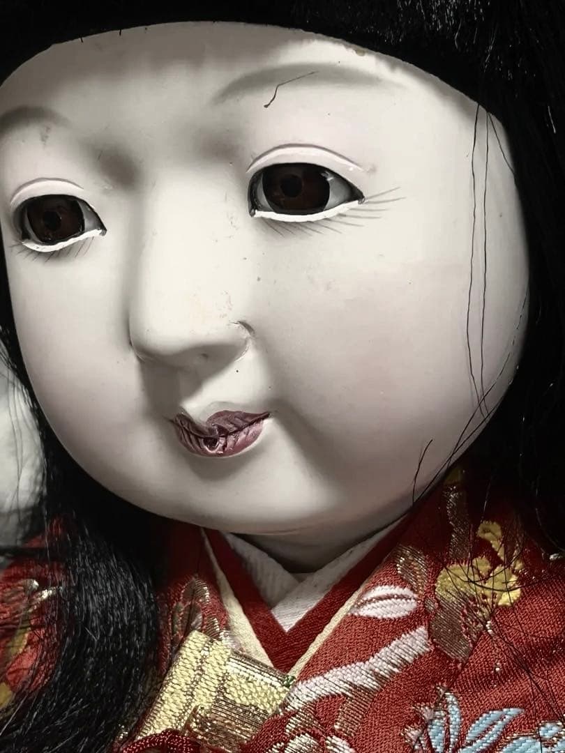 市松人形 日本人形 特級呪物 曰く付き 高さ55~60cm