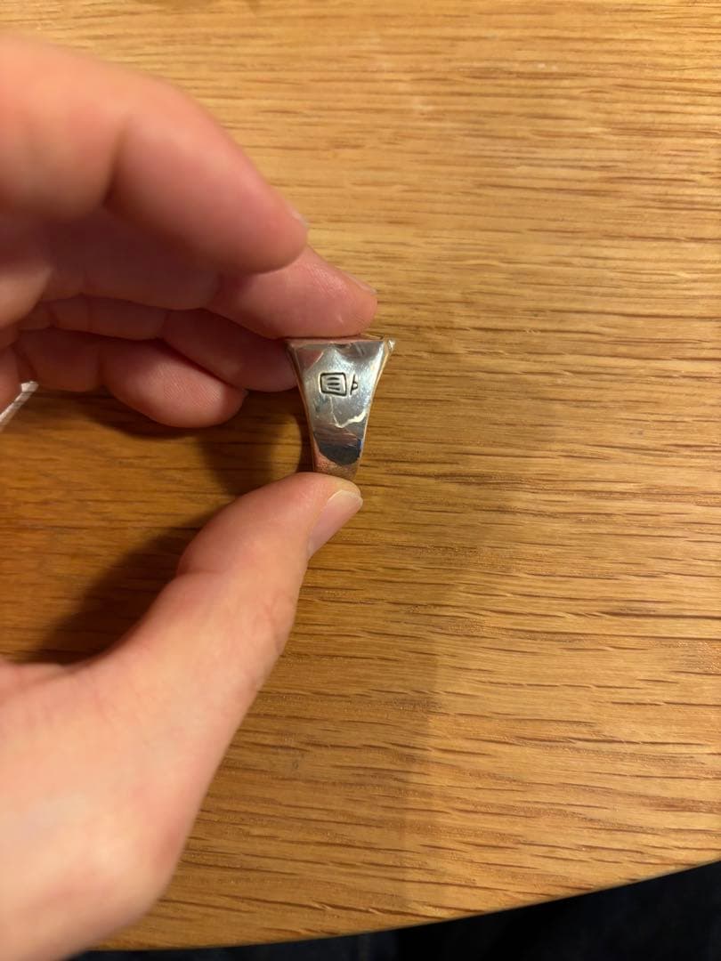 ratbetty シルバー 彫刻リング