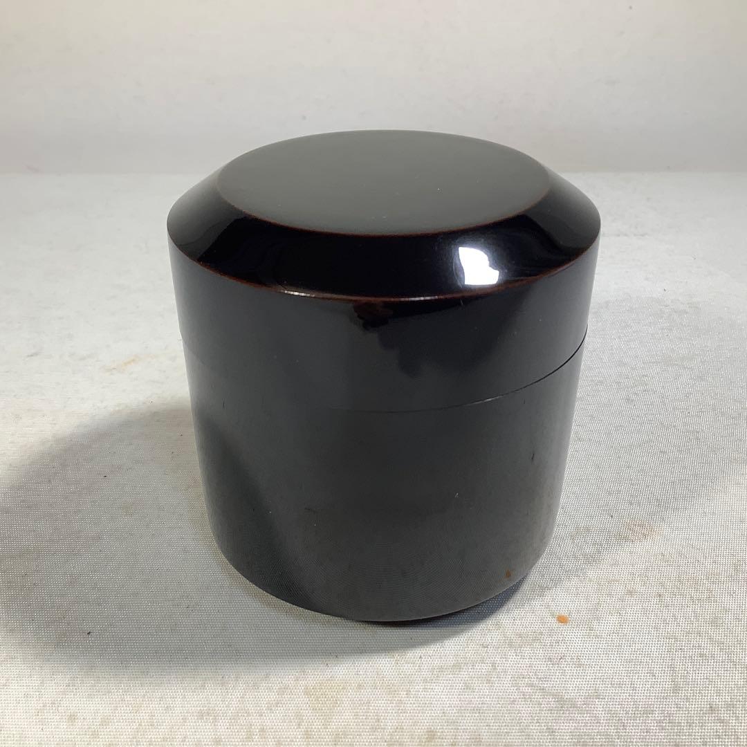 真塗　雪吹棗　中村宗悦　茶道具　送料無料