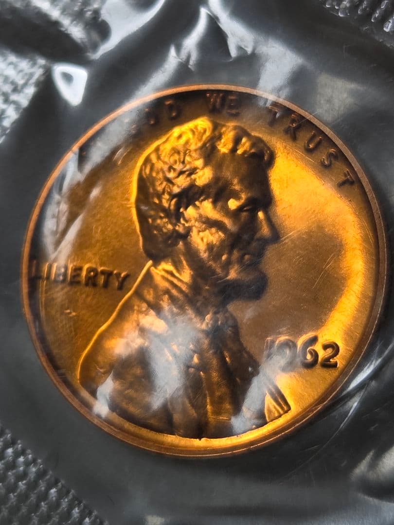 (プルーフ) アメリカ合衆国　セット(銀貨入り)　1962