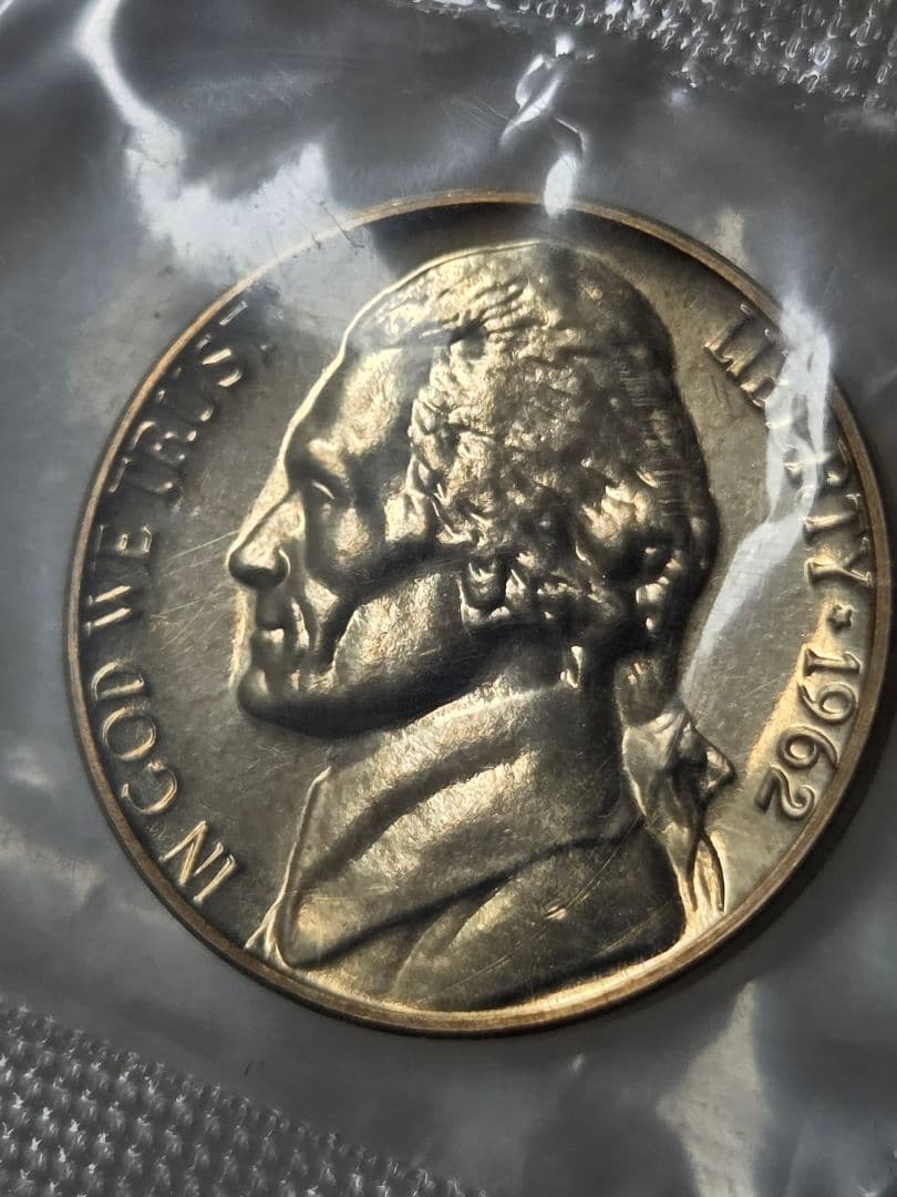 (プルーフ) アメリカ合衆国　セット(銀貨入り)　1962