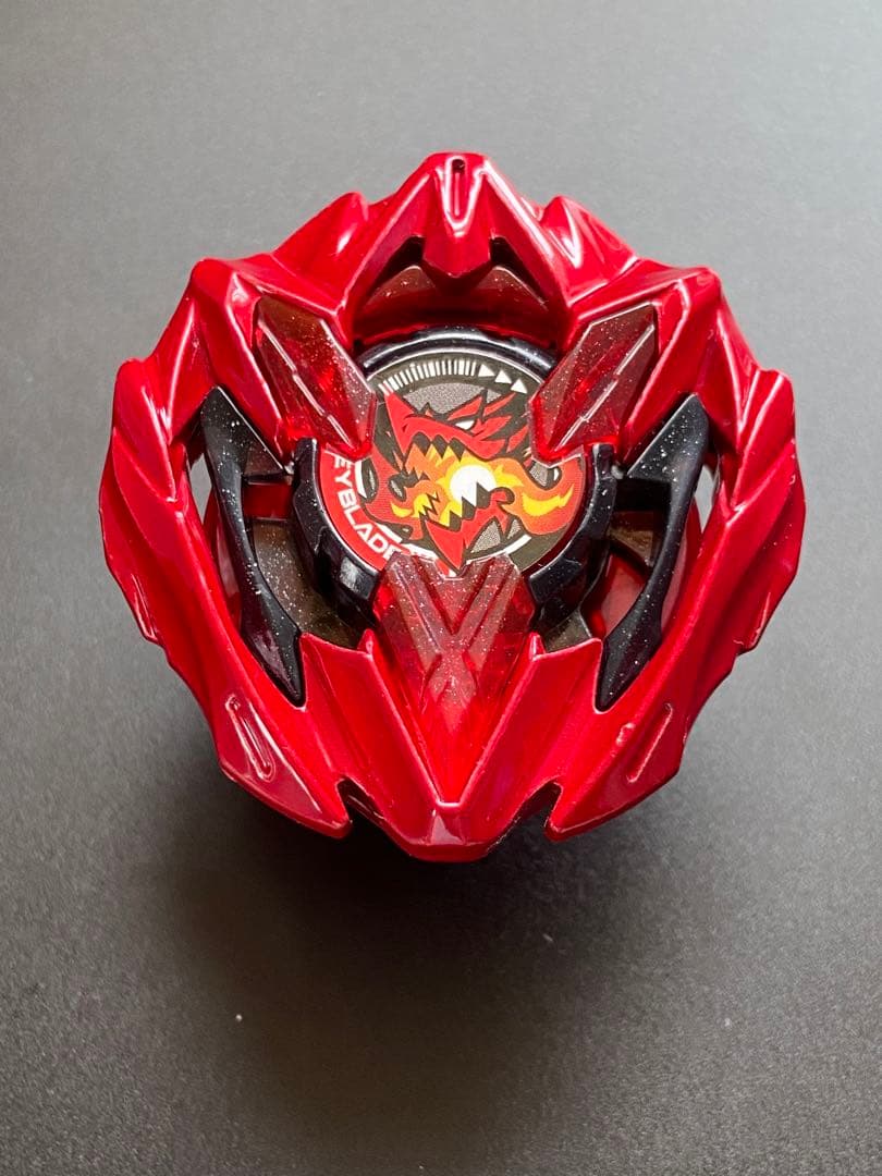 ベイブレードX ドランバスター 重量約37.08g メタルコート レッド　新品