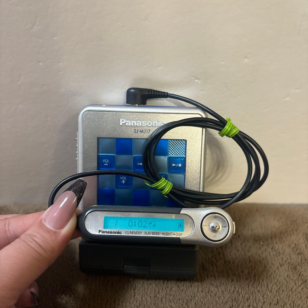 Panasonic MDプレーヤー SJ-MJ17