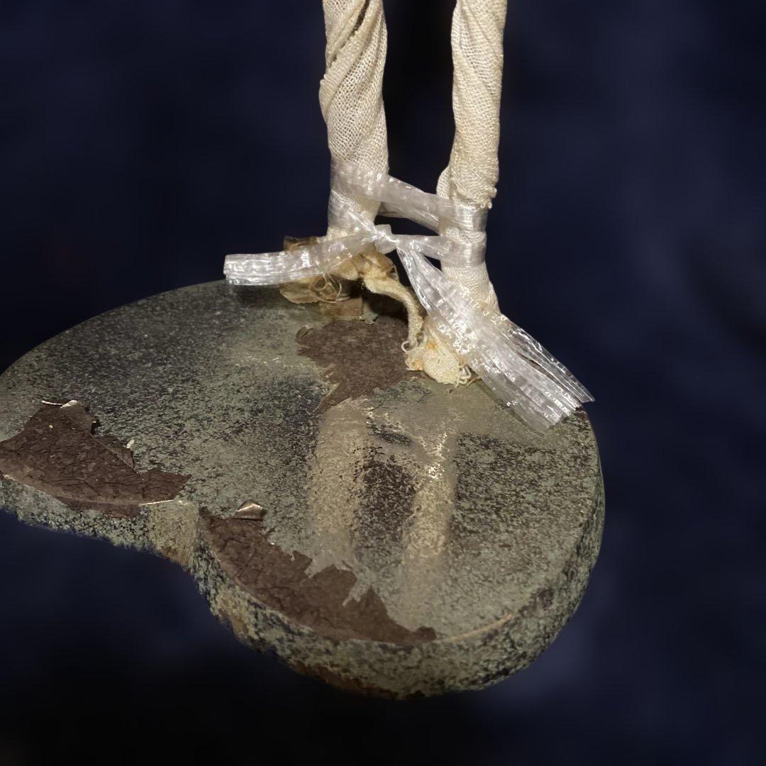 市松人形用立ち台　ハート型鋳物製　京都歌舞伎屋