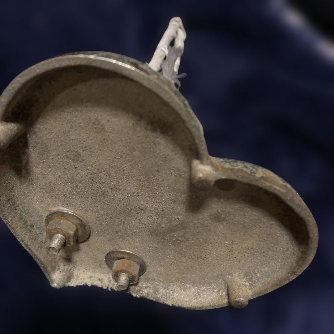 市松人形用立ち台　ハート型鋳物製　京都歌舞伎屋