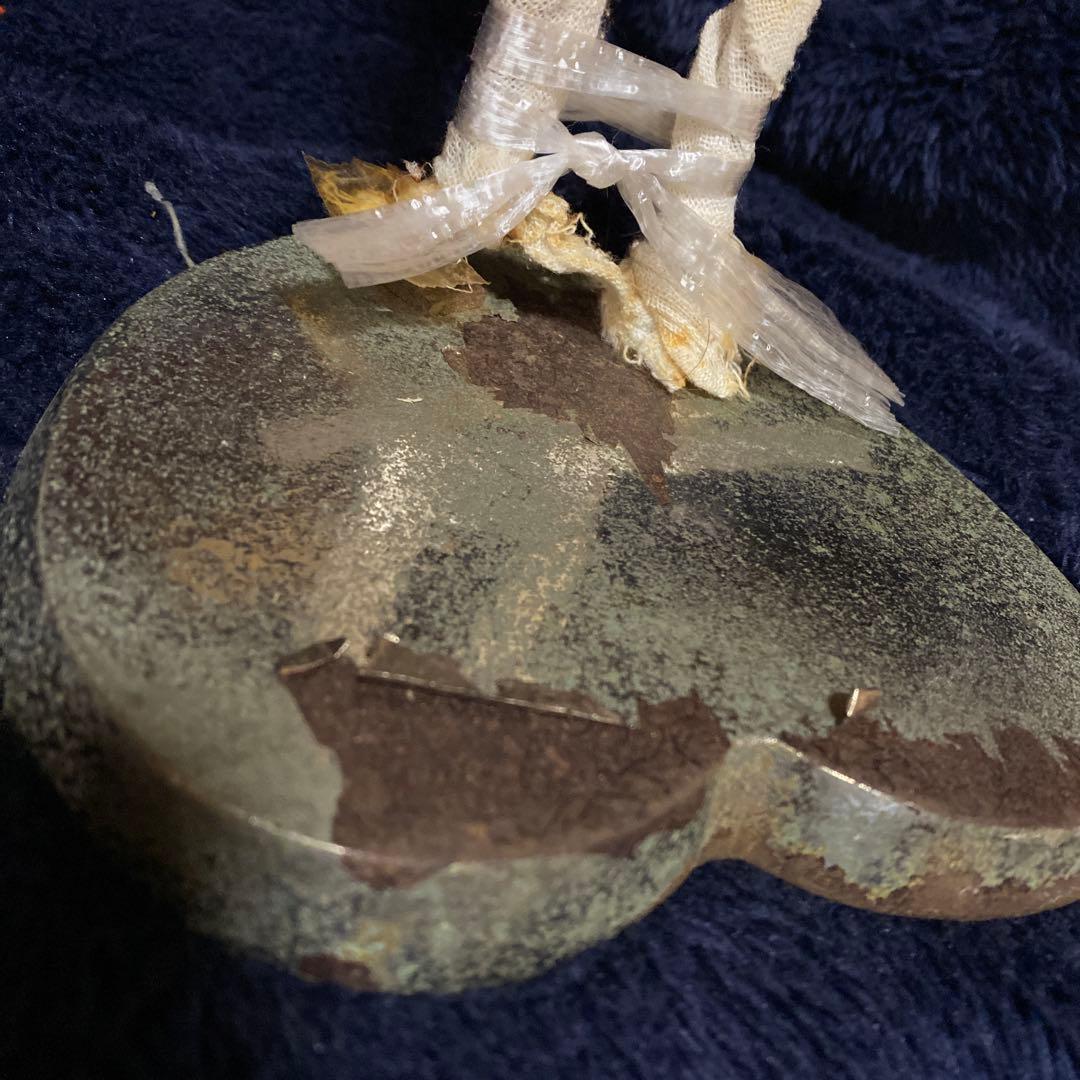 市松人形用立ち台　ハート型鋳物製　京都歌舞伎屋