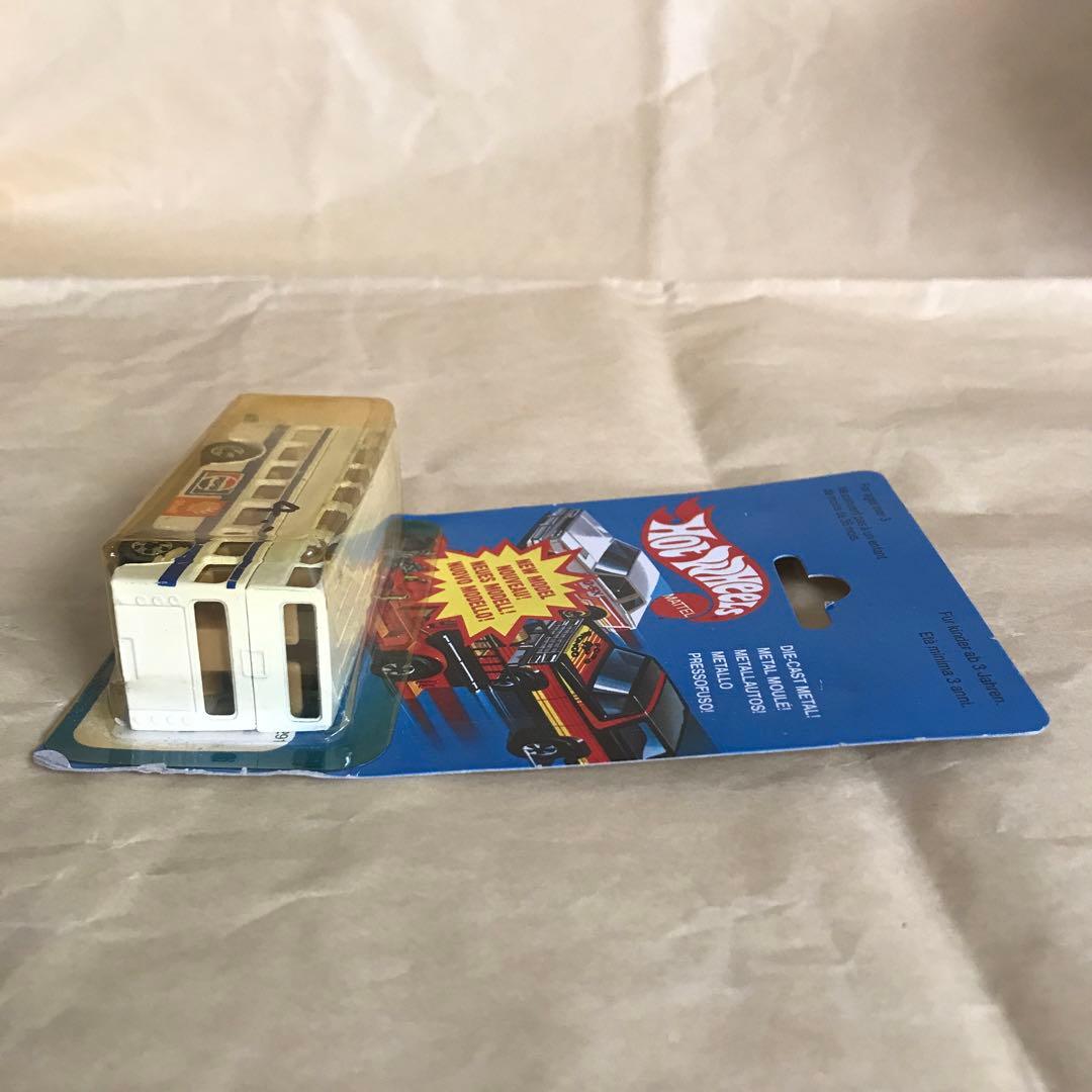 未開封　Hot Wheels Double Deck Bus バス ダイキャスト