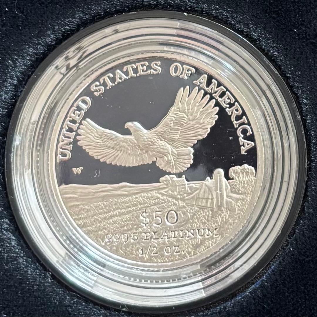2000年 プラチナ 50ドル 