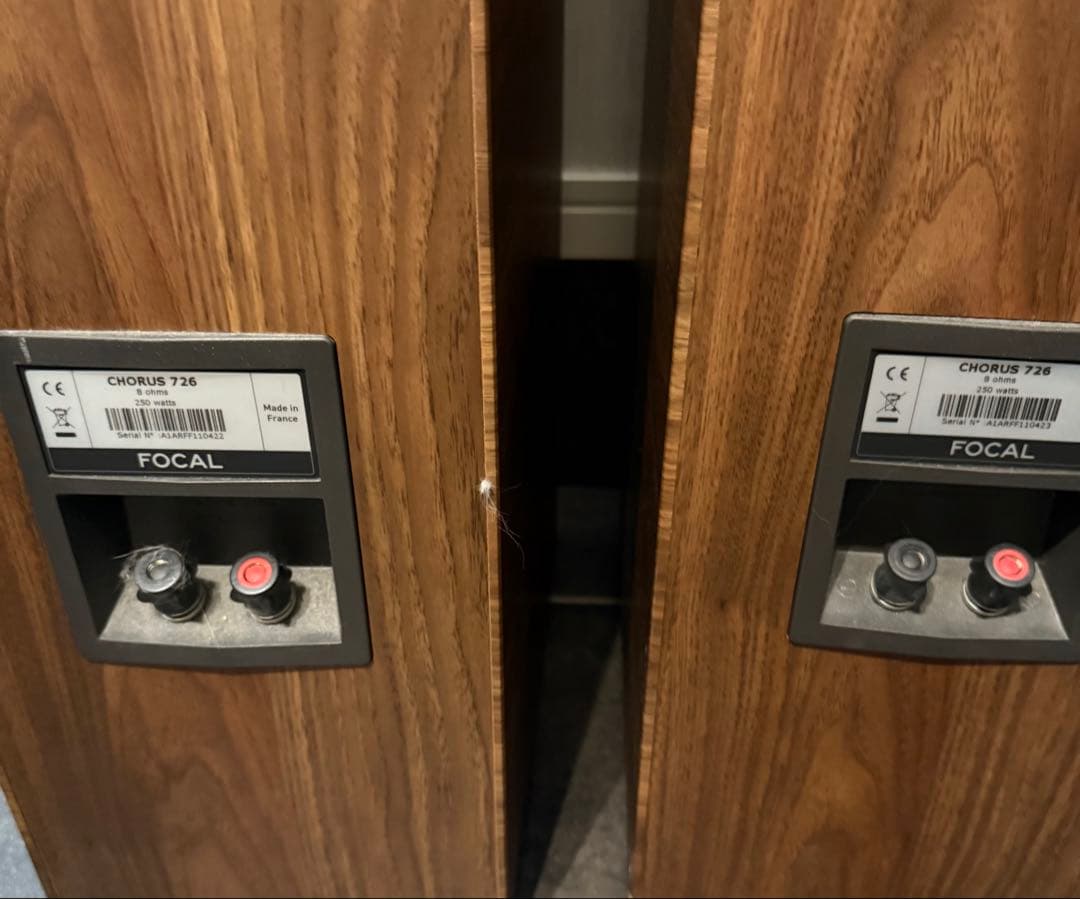 う*に様 FOCAL CHORUS 726 スピーカー