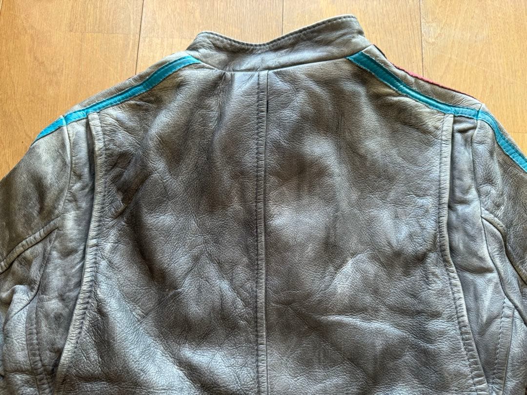 稀少色 SCHOTT シングルライダースジャケット Sサイズ