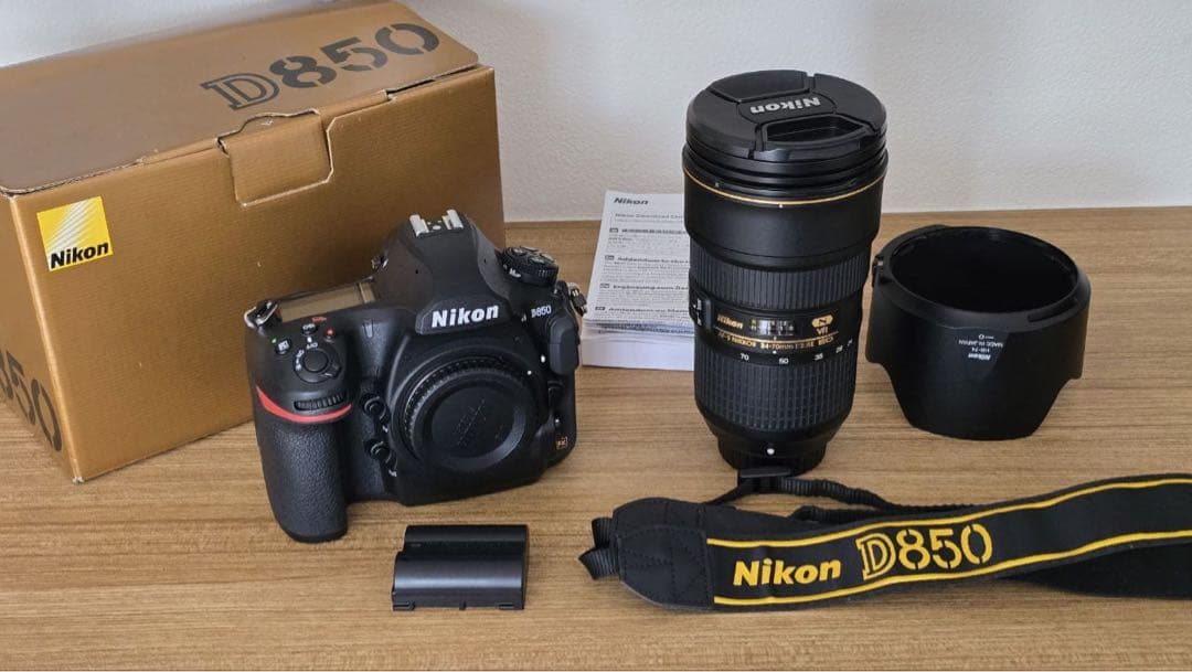 【超豪華・美品】Nikon D850 + f/2.8 大三元レンズ3本セット