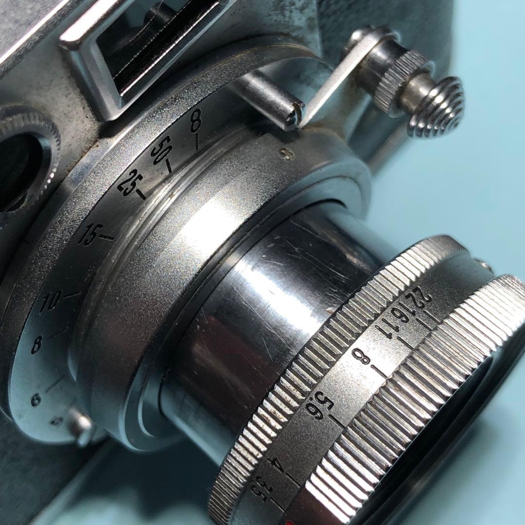 フィルムカメラ leotax konishiroku hexar 50mm f3.5