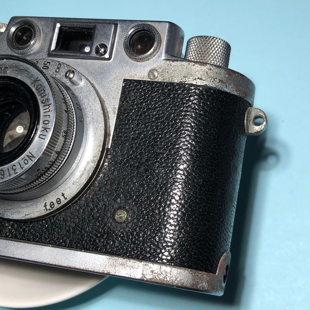 フィルムカメラ leotax konishiroku hexar 50mm f3.5