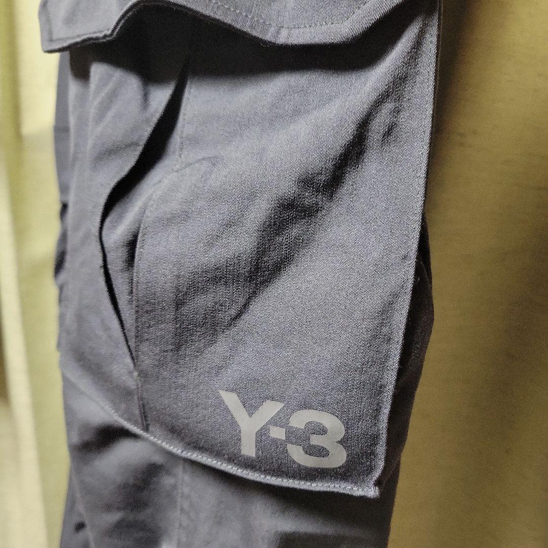 Y-3 カーゴパンツ ワークパンツ ダークグレー サイズL