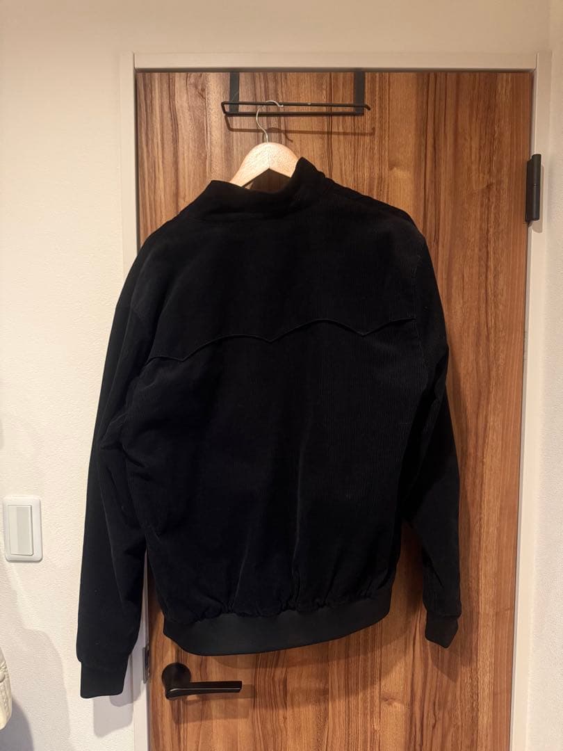 Fred Perry フレッドペリー コーデュロイ ボンバージャケット 黒