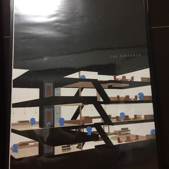 松下計 ドラえもん グラフィックアートポスター