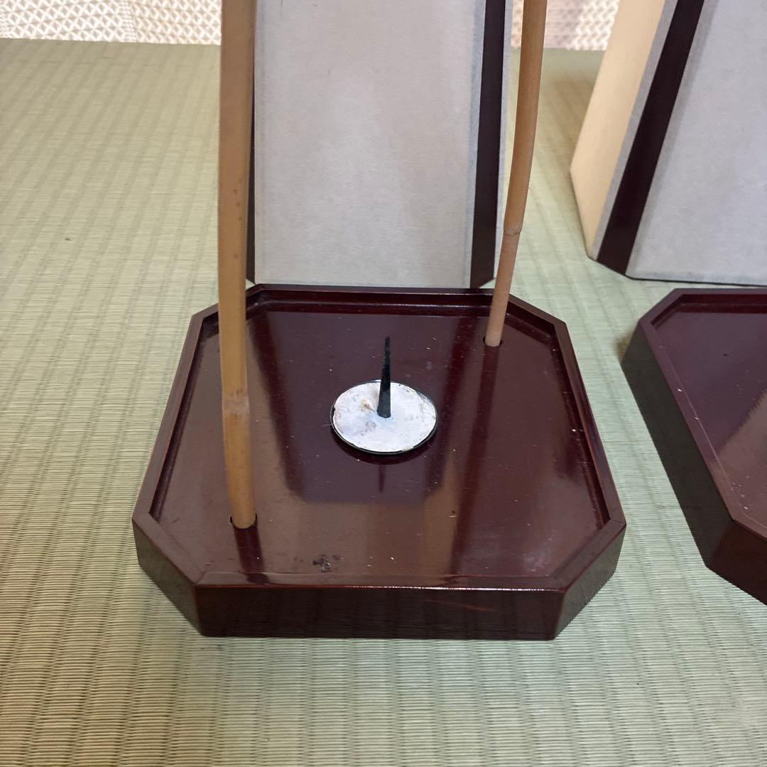 行灯　行燈　露地　足元