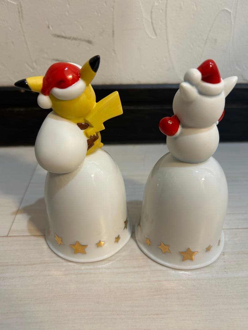 【未使用品】ポケモンセンター 2004年 クリスマス ディナーベル 2個セット
