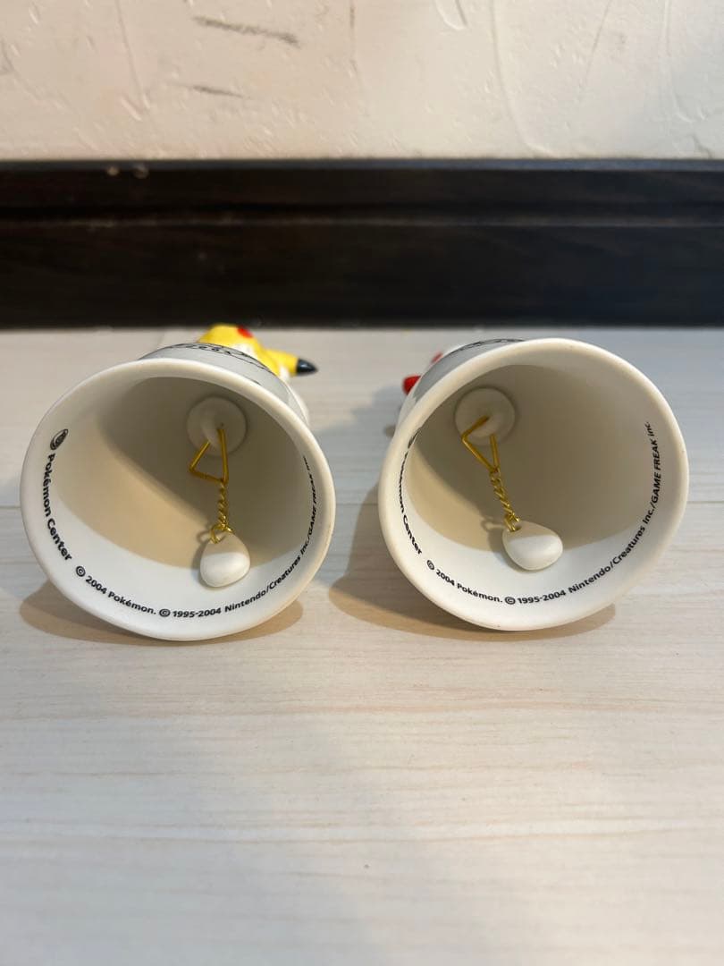 【未使用品】ポケモンセンター 2004年 クリスマス ディナーベル 2個セット