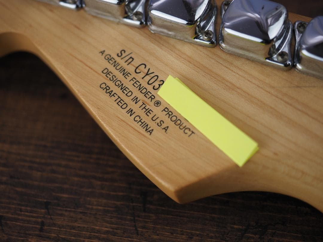 SQUIER 2003年製 超美品 アルダーボディー スクワイヤー FENDER