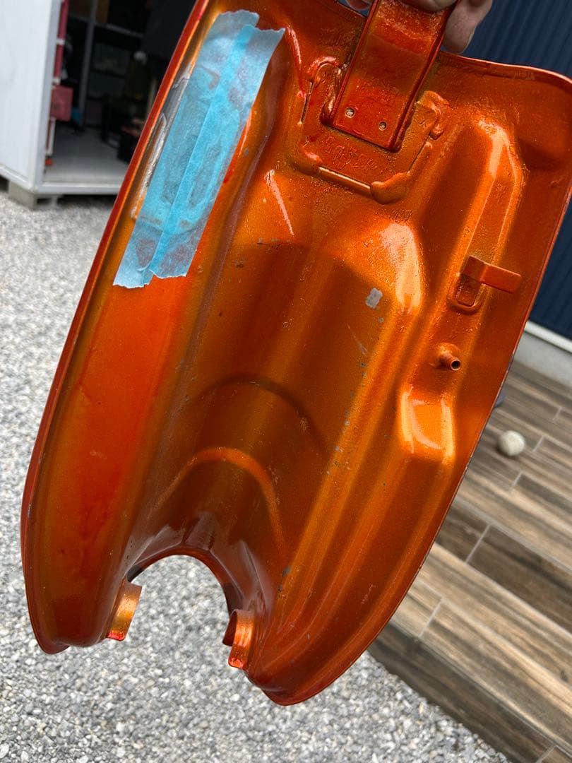 s*a様 250tr タンク　サイドカバー