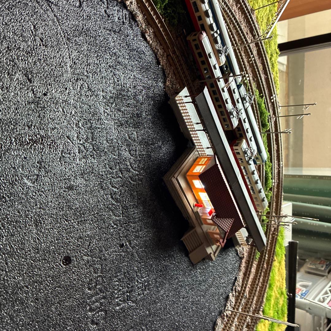 Nゲージ 鉄道模型 円形レイアウト