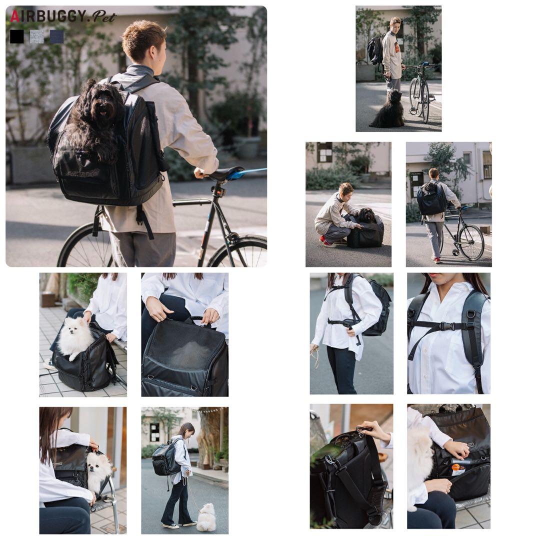 AIRBUGGY キャリーバッグ ★クッションと取扱説明書付き3WAY WIDE