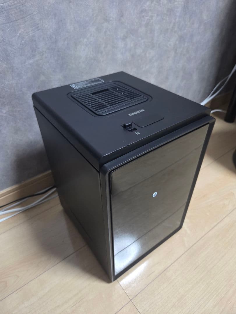 [山善] 加湿器 加熱式 スチーム式 上部給水 キューブ型 湿度センサー