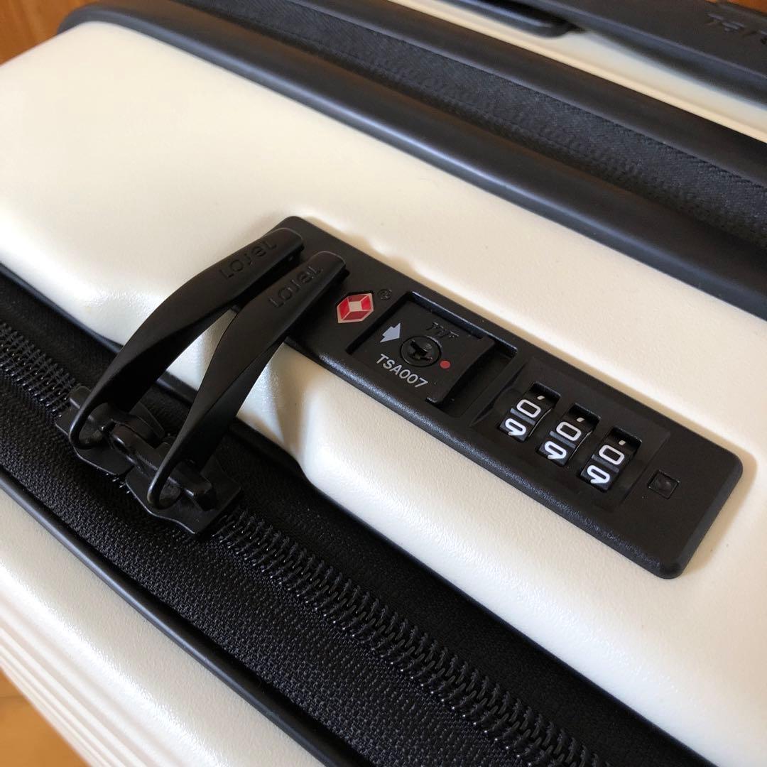 LOJeL ロジェール CUBO S キャリー スーツケース ホワイト