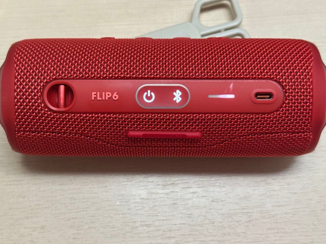 【美品】JBL FLIP6 レッド Bluetooth スピーカー レッドred