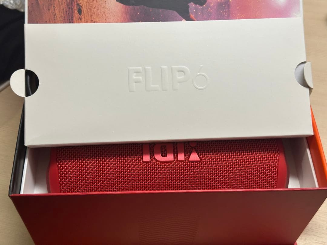 【美品】JBL FLIP6 レッド Bluetooth スピーカー レッドred
