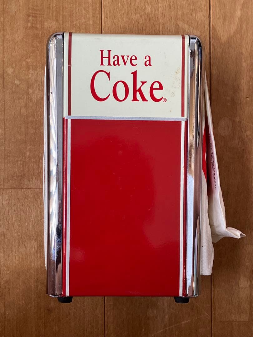 90年代物 Coca-Cola コカコーラ ナプキンディスペンサー ビンテージ