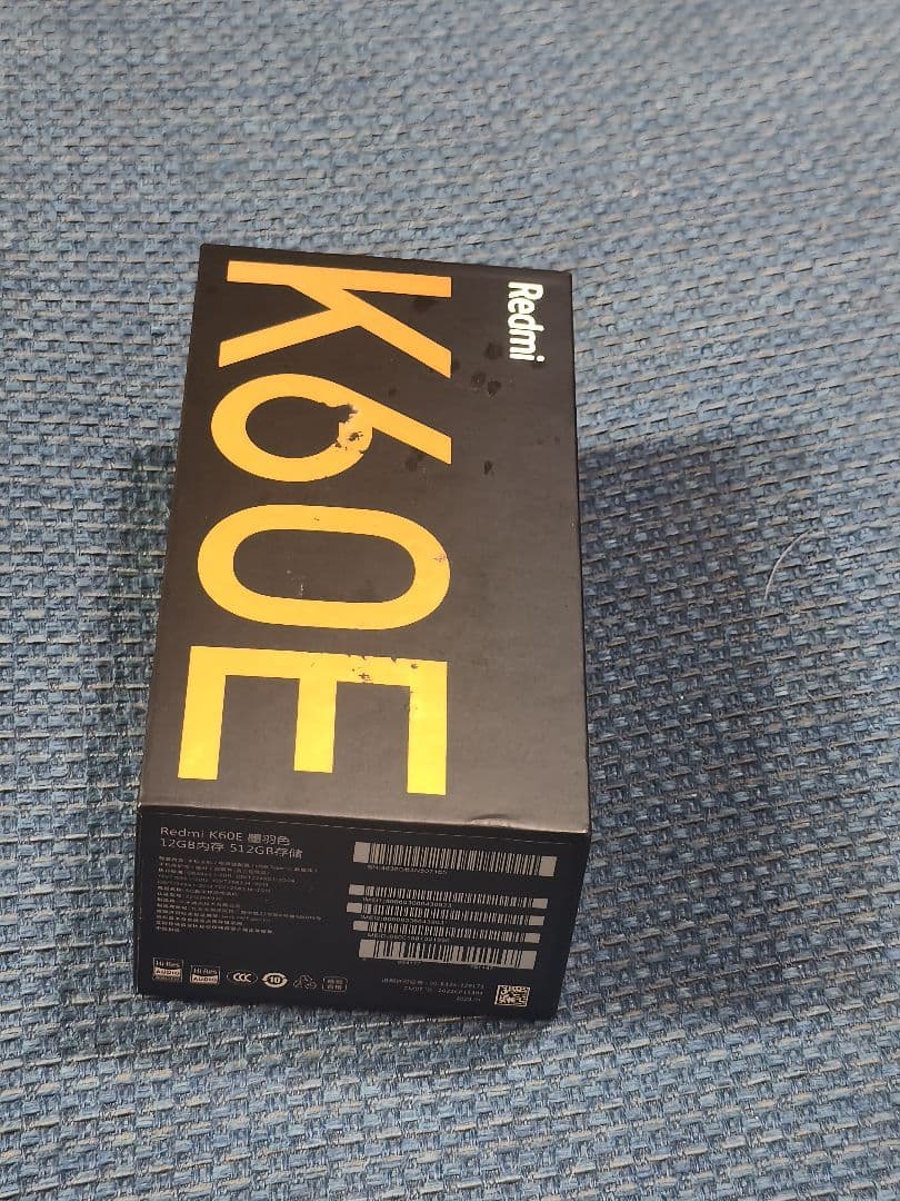 スマートフォン本体 Xiaomi Redmi K60E 512GB