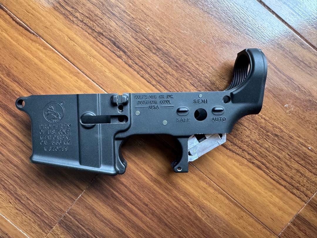 PTW用ロアーレシーバー + マグプル実物グリップ