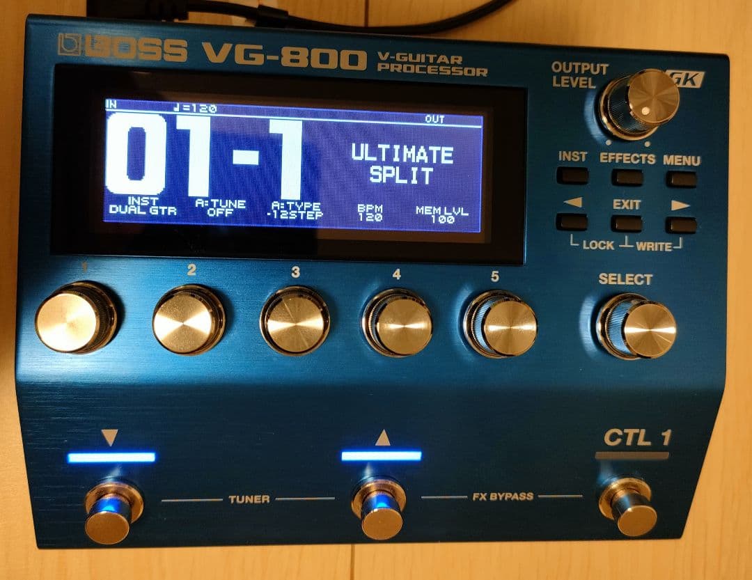 ギター BOSS VG-800 V-Guitar Processor