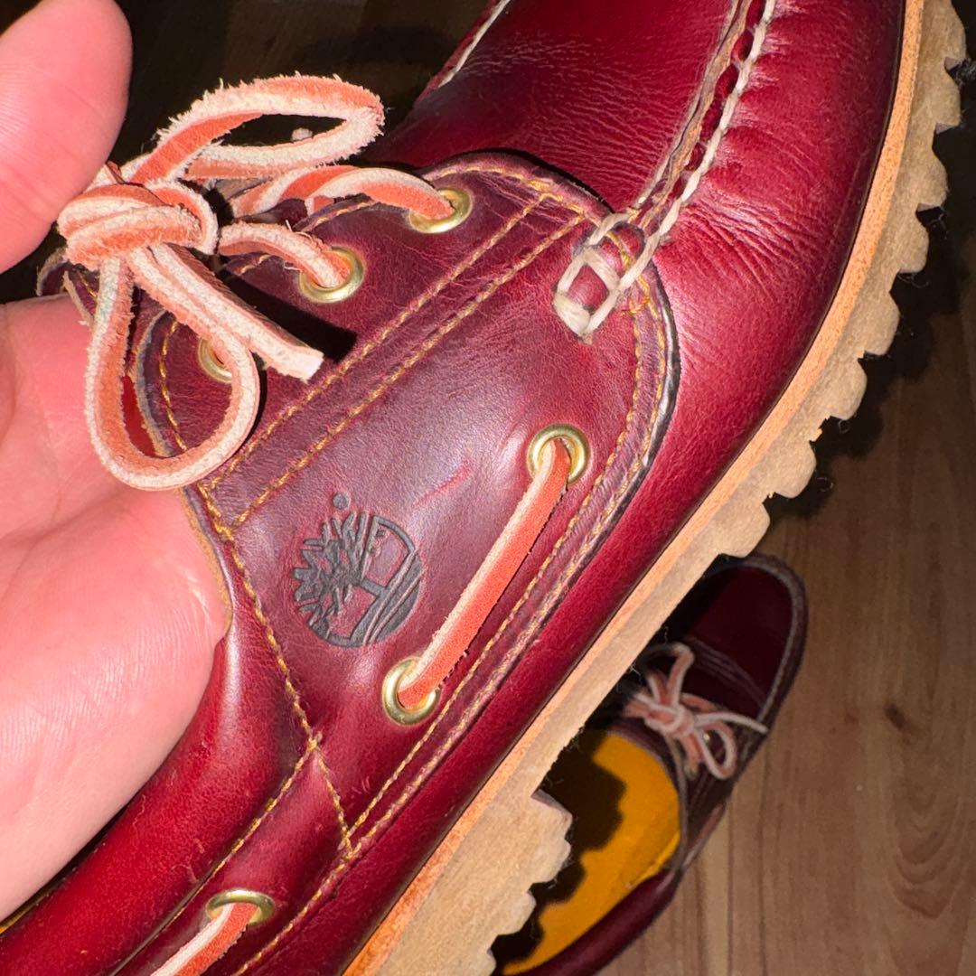 Timberland 3eye バーガンディ