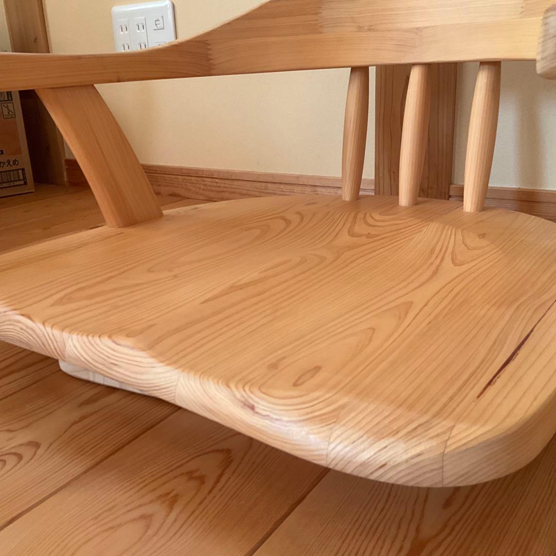 【dao様】木製　回転座椅子　1点　送料込み