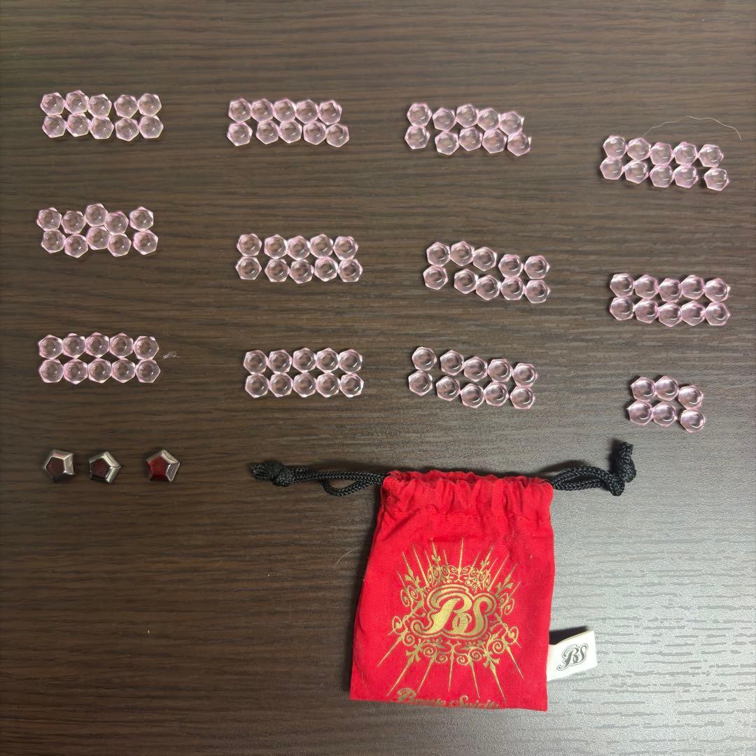 バトスピ ピンクコア 116個 + 巾着袋