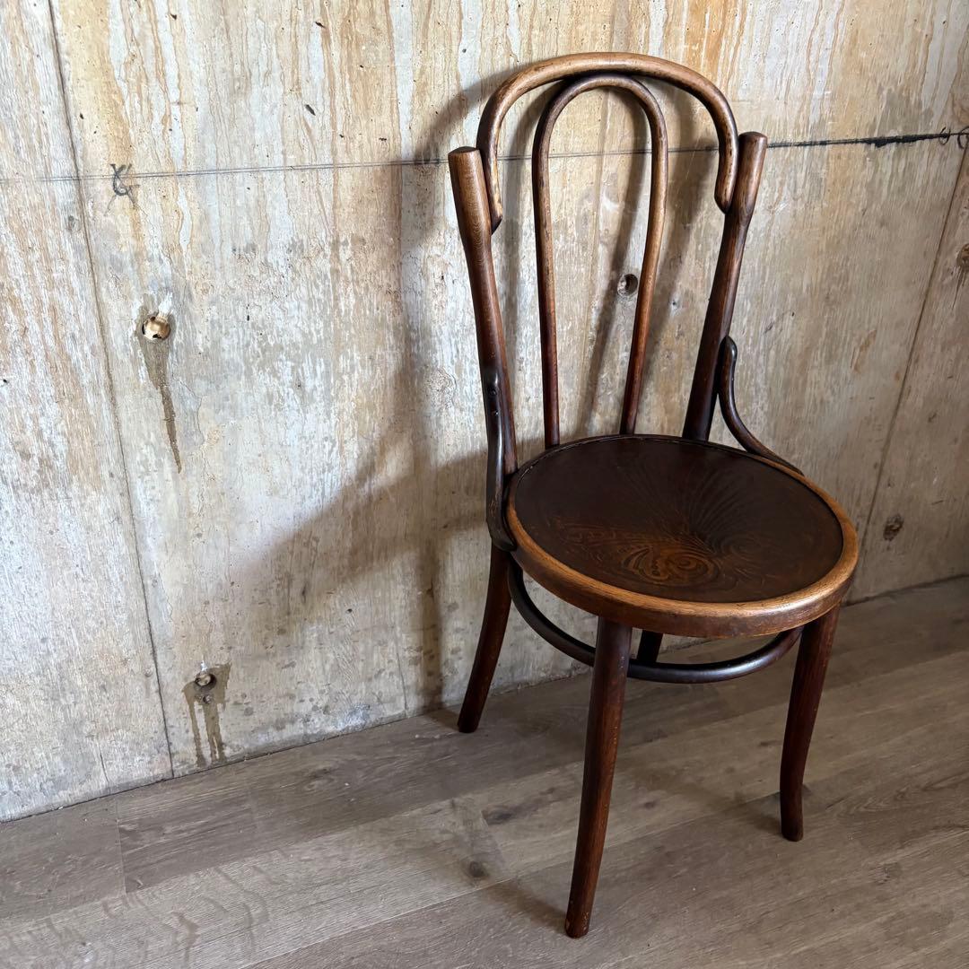 MUNDUS社　ヴィンテージ　ベントウッドチェア　曲木　アンティーク　②