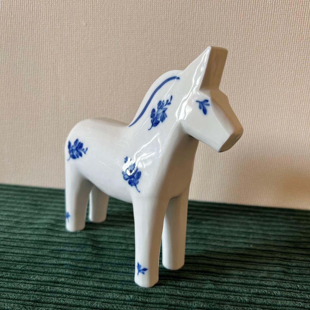 【希少】ロイヤルコペンハーゲン　馬の置物　美品　ダーラナホース