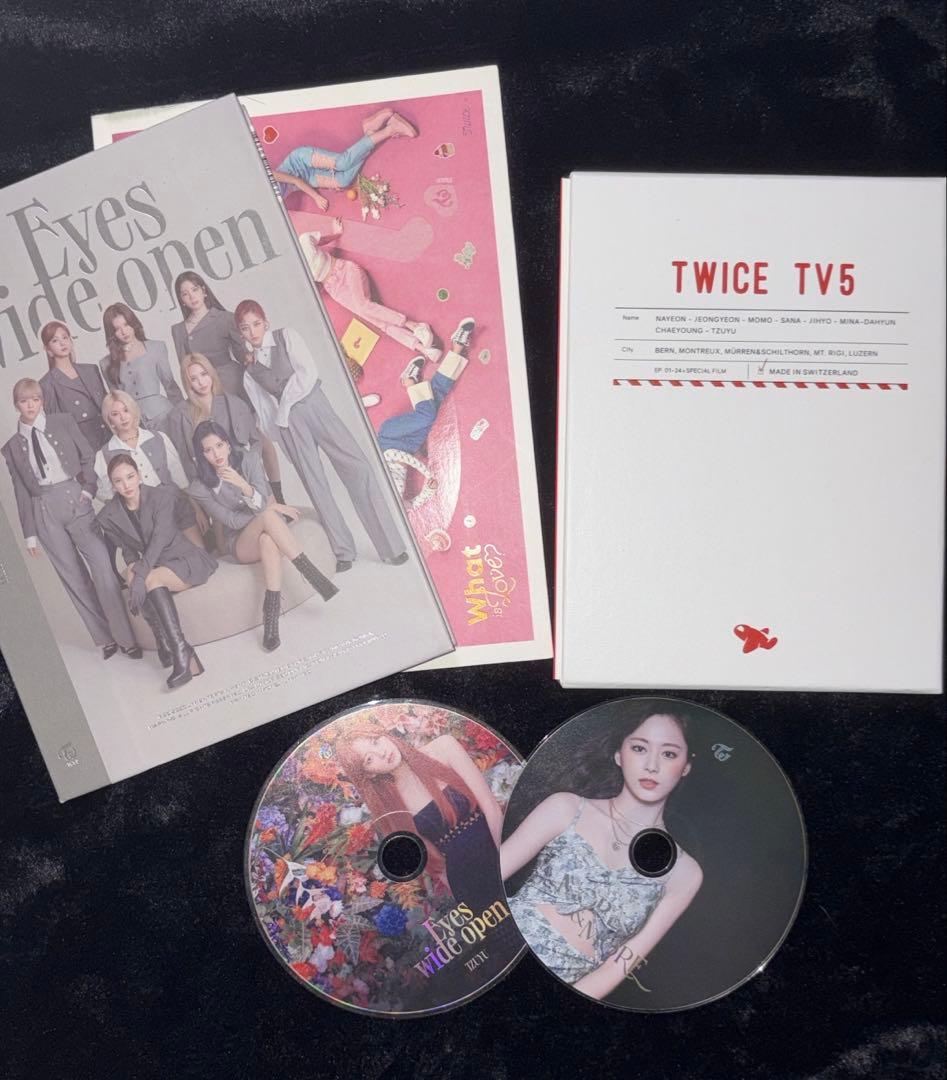 TWICE ペンライト、アルバム、トレカセット