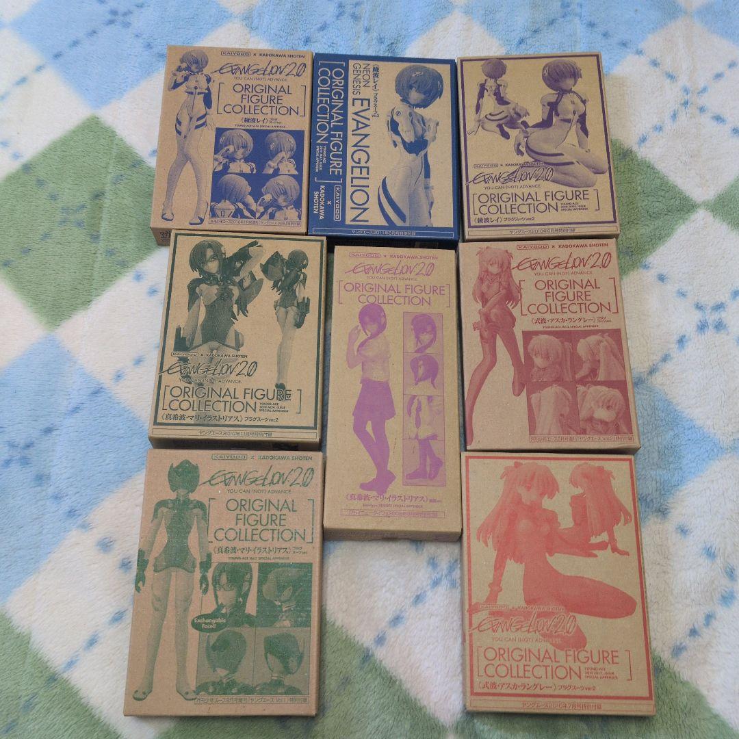 KADOKAWA付録フィギュア　新世紀エヴァンゲリオン　8個セット