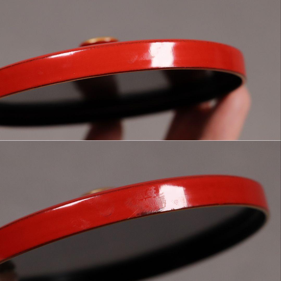 M673/ 時代木製漆器 花唐草金蒔絵朱塗茶台一対 伊万里色絵茶器 龍鳳凰 木箱