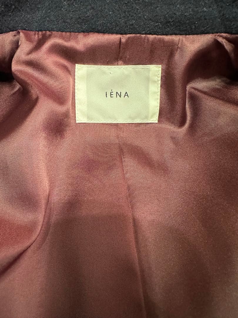 イエナ ネイビー MANTECOオーバーチェスターコート