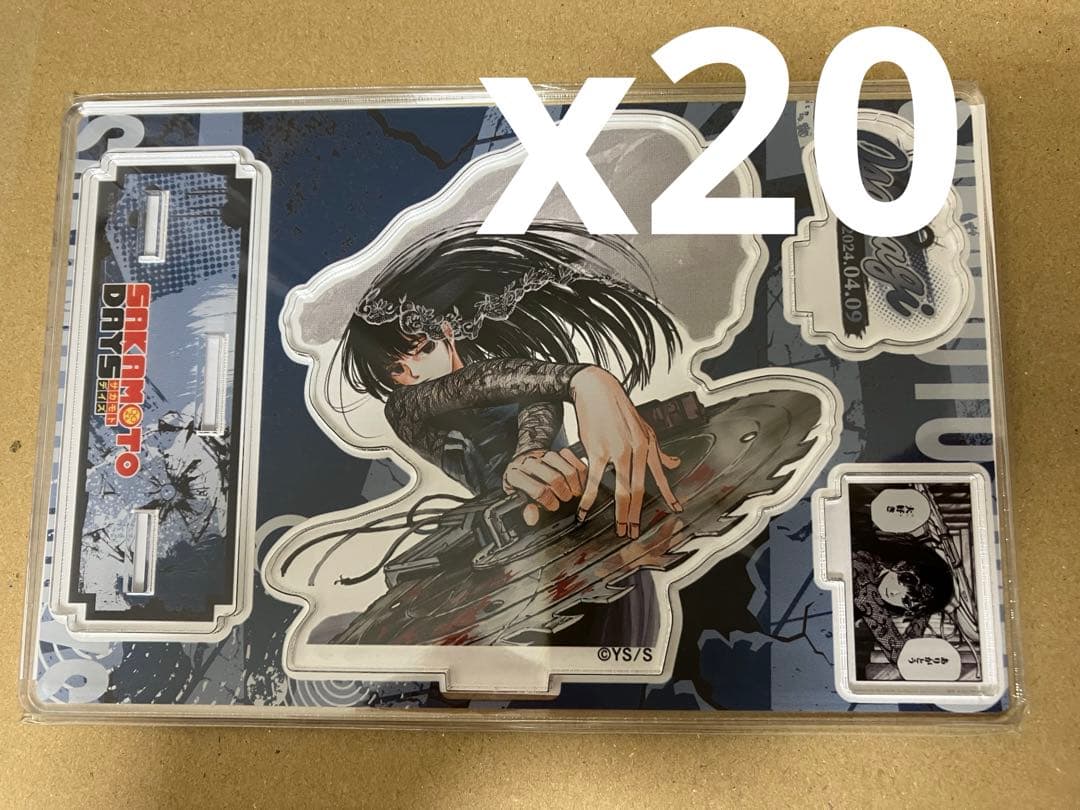 サカモトデイズ　バースデー　大佛　名場面ジオラマ　アクリルスタンド　20点