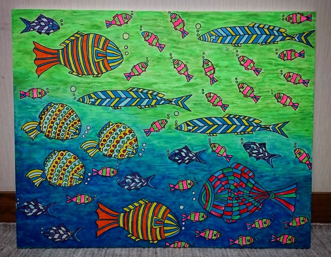 カラフル、サイケ★